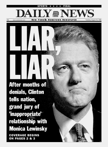 Bill Clinton Liar